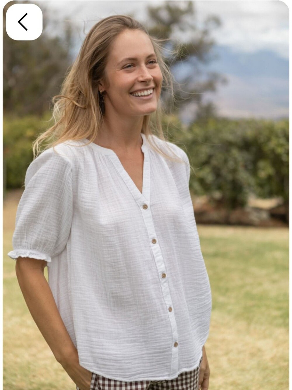 Neuflora Layla Blouse - Size Small